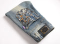 Dolce & Gabbana DG VIBE3 Embroidered Logo Slim Fit Jeans