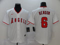Men's Los Angeles Angels Anthony Rendons #6 White Sewn Player Jerseys