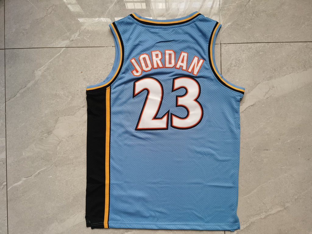 Michael Jordan #23 Washington Wizards Nike Light Blue 2001-03 Swingman Player Jersey