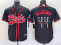 Men's Cincinnati Reds Elly De La Cruz #44 Black Replica Player Jerseys Joint Edition