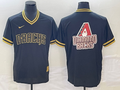 Men's Arizona Diamondbacks Black Alternate Replica Player Jerseys