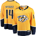 Men's Nashville Predators Gustav Nyquist #14 Gold Home Breakaway Jerseys