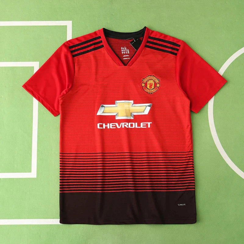 Manchester United FC Home Retro Jersey 2018/19 – Custom Name & Number