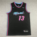 Men's Miami Heat Bam Adebayo #13 Black Swingman Player Jerseys