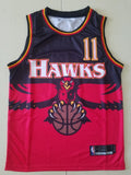 Men's Atlanta Hawks Trae Young #11 NBA Swingman Jerseys - Retro Red