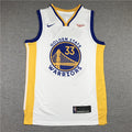 Men's Golden State Warriors James Wiseman White Fast Break Replica Player Jerseys