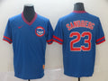 Men's Chicago Cubs Ryne Sandberg #23 Blue Stitched Jerseys
