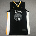 Stephen Curry #30 Golden State Warriors Nike Black "The Town" Oakland Oak Tree City Edition Fast Break Replica Jersey
