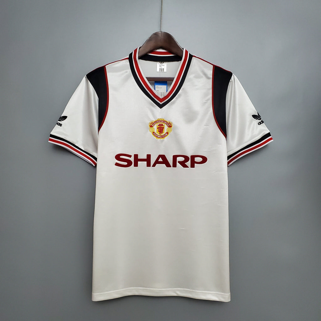 Manchester United 85/86 Away Short Sleeve jersey