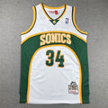Men's Seattle SuperSonics Ray Allen #34 White 2006-2007 Swingman Jersey