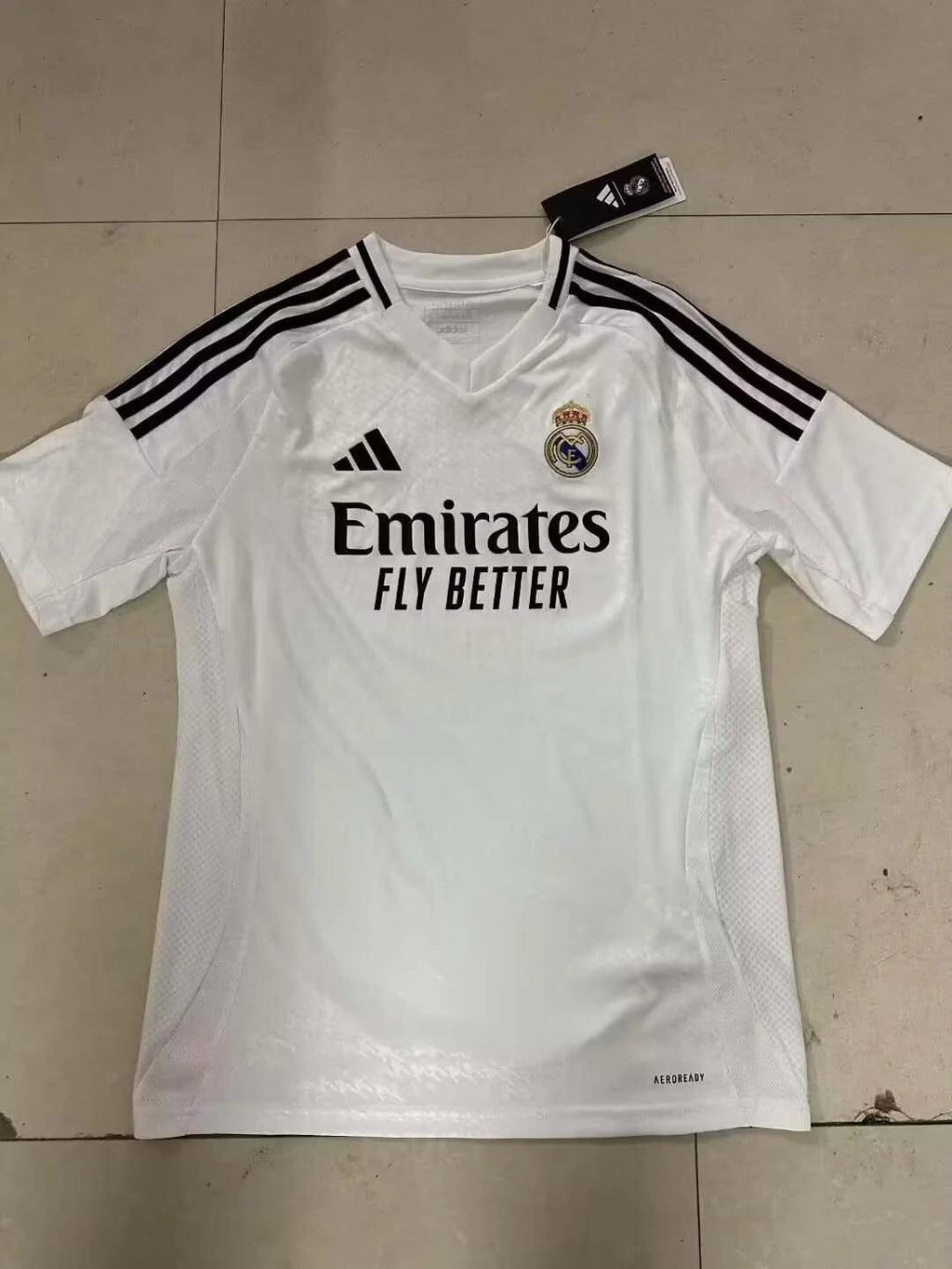Custom 2024/2025 Real Madrid Home Football Shirt