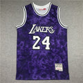 Men's Los Angeles Lakers Kobe Bryant #24 Purple Galaxy Swingman Jerseys