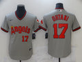 Men's Los Angeles Angels Shohei Ohtani #17 MLB Gray Printed Baseball Jerseys