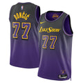 Los Angeles Lakers Nike City Edition Swingman Jersey 2024 - Purple - Luka Don��i��