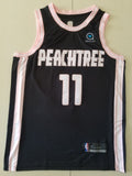 Men's Atlanta Hawks Trae Young #11 NBA Black Swingman Jerseys