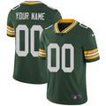 Custom1 Green Bay Packers Green Custom1ized Vapor Untouchable Player Limited Jerseys Stitched American Football Jerseys