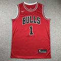 Men's Chicago Bulls Derrick Rose #1 Red Swingman Jerseys