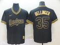 Men's Los Angeles Dodgers Cody Bellinger #35 Black Fashion Stitched Jerseys