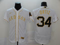 Men's Boston Red Sox David Ortiz #34 White Fashion Stitched Jerseys