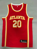 Men's Atlanta Hawks John Collins #20 Red 2019/20 Swingman Jerseys