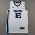 Men's Memphis Grizzlies Ja Morant #12 White 2022/23 Swingman Jerseys - Association Edition