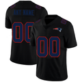 Custom1 New England Patriots Football Jerseyss Black American Stitched Name And Number Size S to 6XL Christmas Birthday Gift