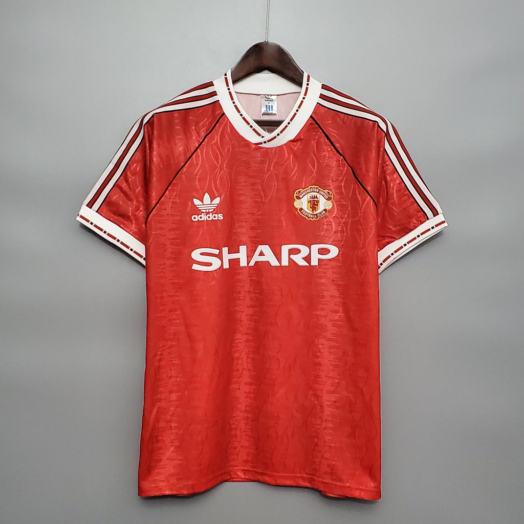 Manchester United 90/91 Home Jersey