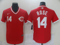 Men's Cincinnati Reds Pete Rose #14 Red Player Jerseys