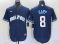Men's Chicago Cubs Andre Dawson #8 Navy City Connect Replica Jerseys
