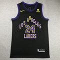 Men's Los Angeles Lakers Kobe Bryant #24 Black 2023/24 Swingman Jerseys - City Edition