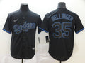 Men's Los Angeles Dodgers Cody Bellinger #35 Black Player Game Jerseys