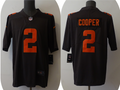 Men's Cleveland Browns Amari Cooper #2 Brown Game Jerseys