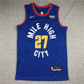 Men's Denver Nuggets Jamal Murray Blue 2020/21 Swingman Player Jerseys
