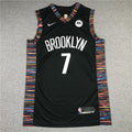 Men's Brooklyn Nets Kevin Durant #7 Black Swingman Jerseys - City Edition