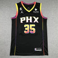 Men's Phoenix Suns Kevin Durant #35 Black 2022/23 Statement Edition Swingman Jerseys