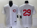 Men's Cincinnati Reds TJ Friedl #29 White 2022 MLB at Field of Dreams Game Authentic Player Jerseys