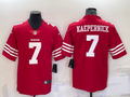 Men's San Francisco 49ers Colin Kaepernick #7 Red Player Jerseys