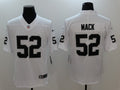 Men's Las Vegas Raiders Khalil Mack #52 White Game Player Jerseys
