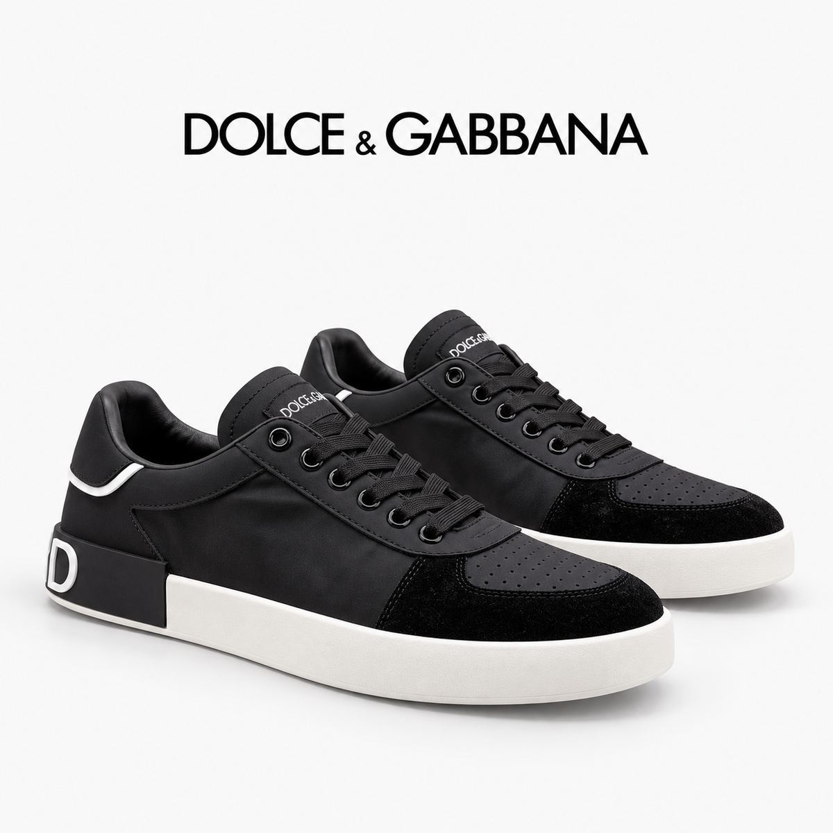 Dolce & Gabbana DG Couple's Athletic Casual Sneakers
