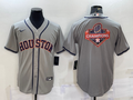 Men's Houston Astros Gray Road Replica Player Name Jerseys