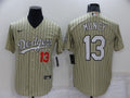 Men's Los Angeles Dodgers Max Muncy #13 Gold Replica Baseball Jerseys