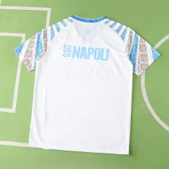 S.S.C. Napoli 25/26 Training Jersey – EA7 Fan Version (White)
