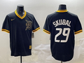 Men's Detroit Tigers Tarik Skubal #29 Black Replica Player Jerseys