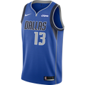 Jalen Brunson #13 Dallas Mavericks Nike Royal Blue Icon Edition Swingman Jersey