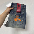 Dolce & Gabbana DG VIBE3 Embroidered Logo Slim Fit Jeans