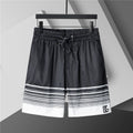 Dolce & Gabbana DG Colorblock Graphic Print Beach Shorts