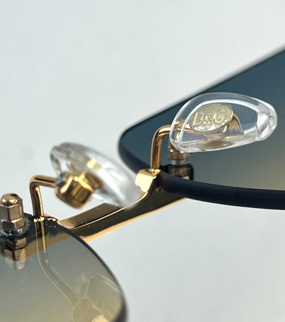 Dolce & Gabbana DG Sunglasses – Oversized Square Frame with Crystal DG Logo | Gold & Black