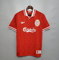 Liverpool 1996-97 Home Retro Jersey – Reebok Red Carlsberg Fowler Owen McManaman Collymore Barnes Carragher Football Shirt