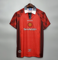 Manchester United 1996-97 Home Jersey – Red Umbro SHARP Theatre of Dreams Retro Premier League Football Shirt | Cantona Beckham Giggs Keane