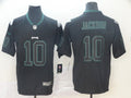 Men's Philadelphia Eagles #10 Desean Jackson Black Game Player Jerseys